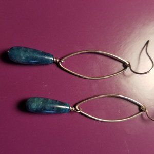 Genuine Amazonite Stone Earrings